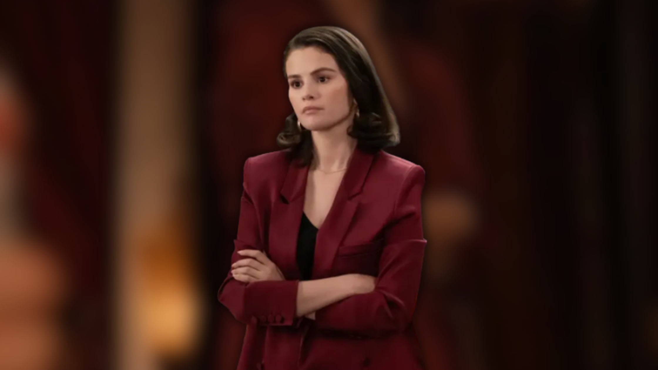 Selena Gomez Brings Power Dressing Back with Her Only Murders in the Building S05 Red Blazer