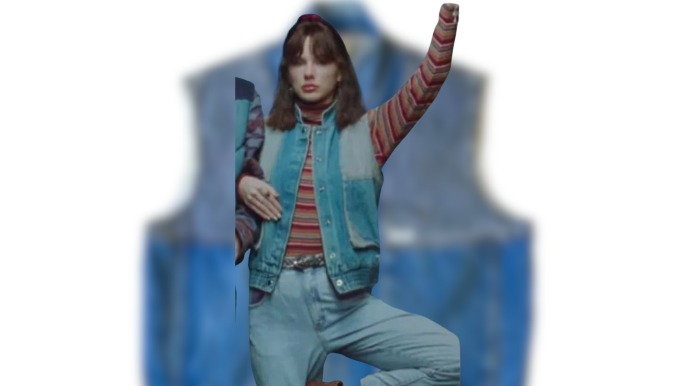 How Taylor Swift Nailed the Denim Vest Look at Opalite Music