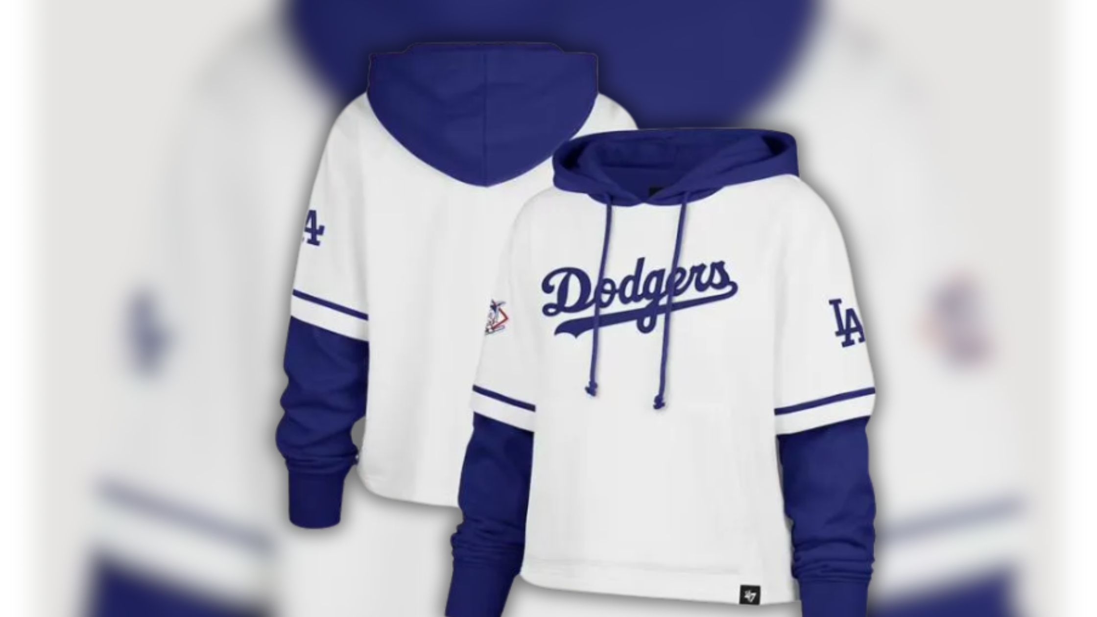 Stay Cozy and Stylish with the Dodgers ’47 White Trifecta Hoodie