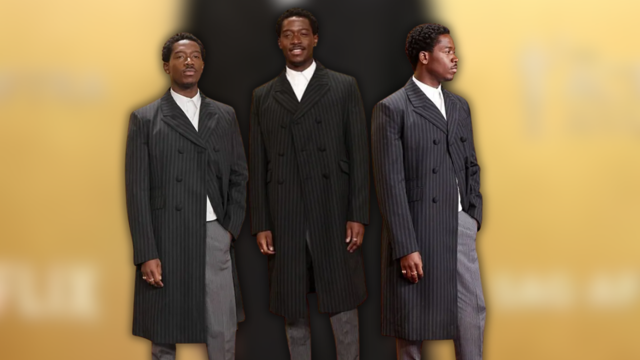 The Actor Awards Netflix Afterparty: Damson Idris’s Iconic Coat Style