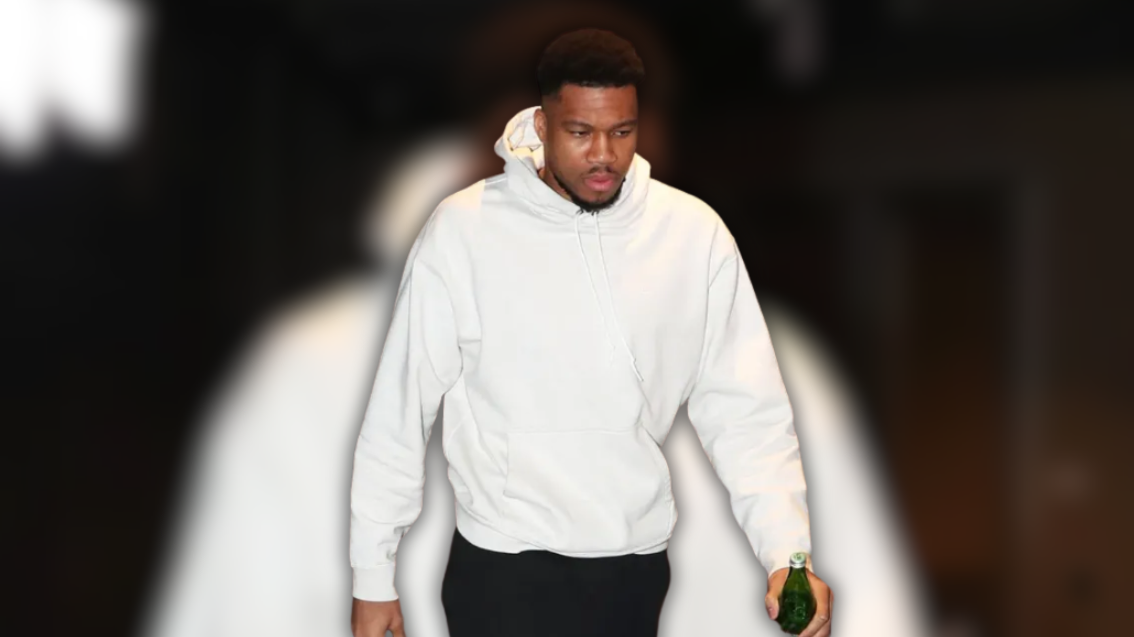 Giannis Antetokounmpo Stuns Fans with Trendy Hoodie Look During Bucks vs Boston Celtics Clash