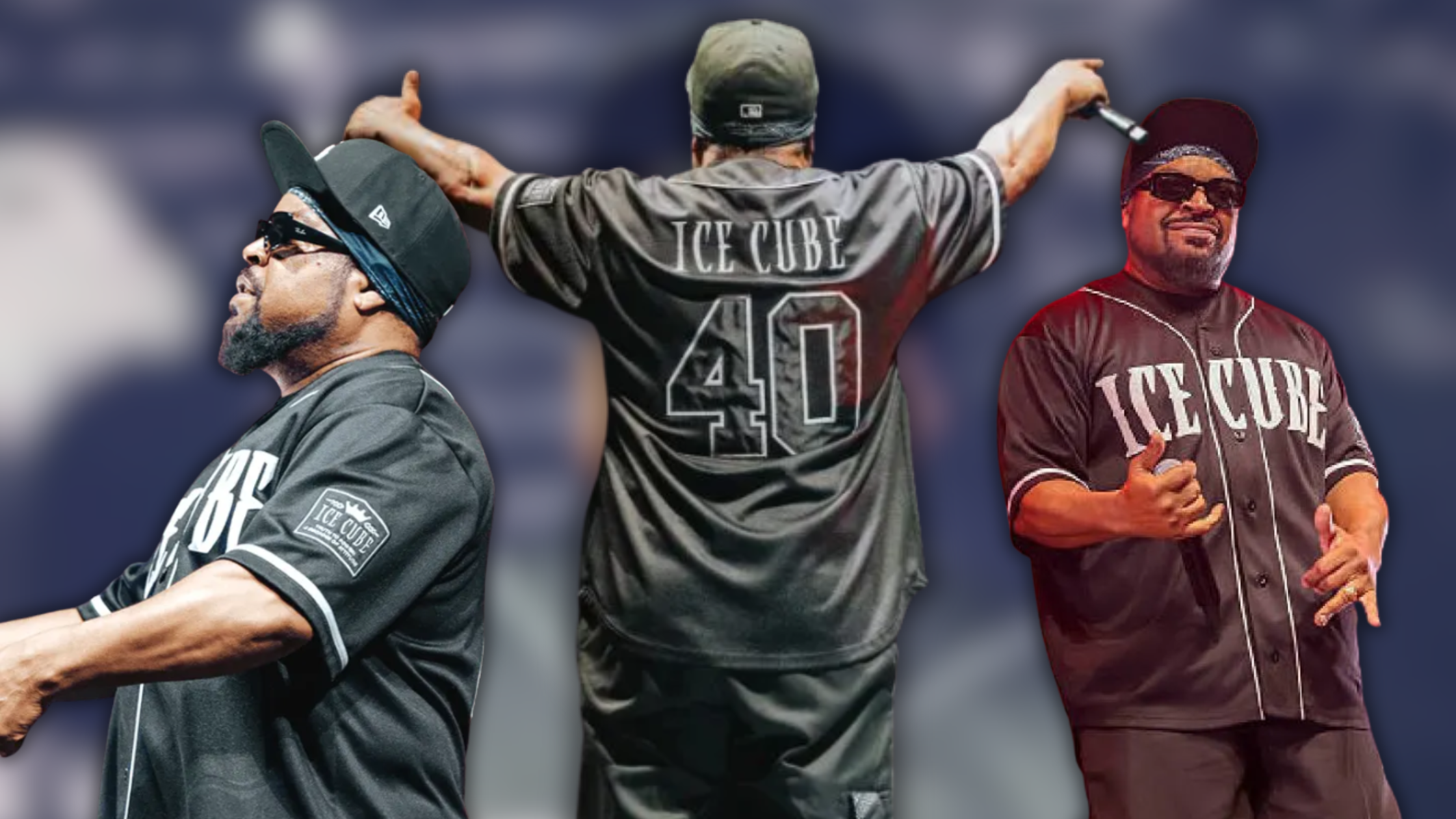 Truth to Power: Ice Cube Rocks Black Jersey Celebrating 4 Decades of Attitude in Music
