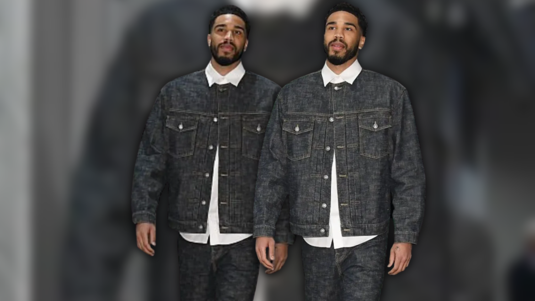 Jayson Tatum’s Denim Jacket Look: Perfect Blend of Sport and Style