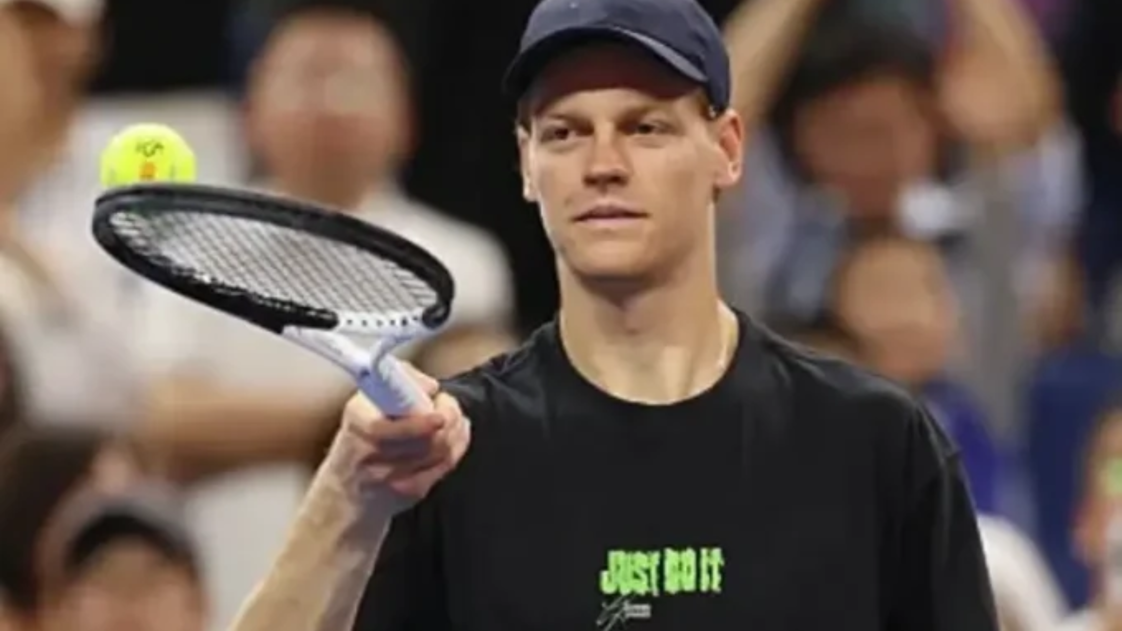 Jannik Sinner 2025 China Open Black T-Shirt – Elite Tennis Streetwear