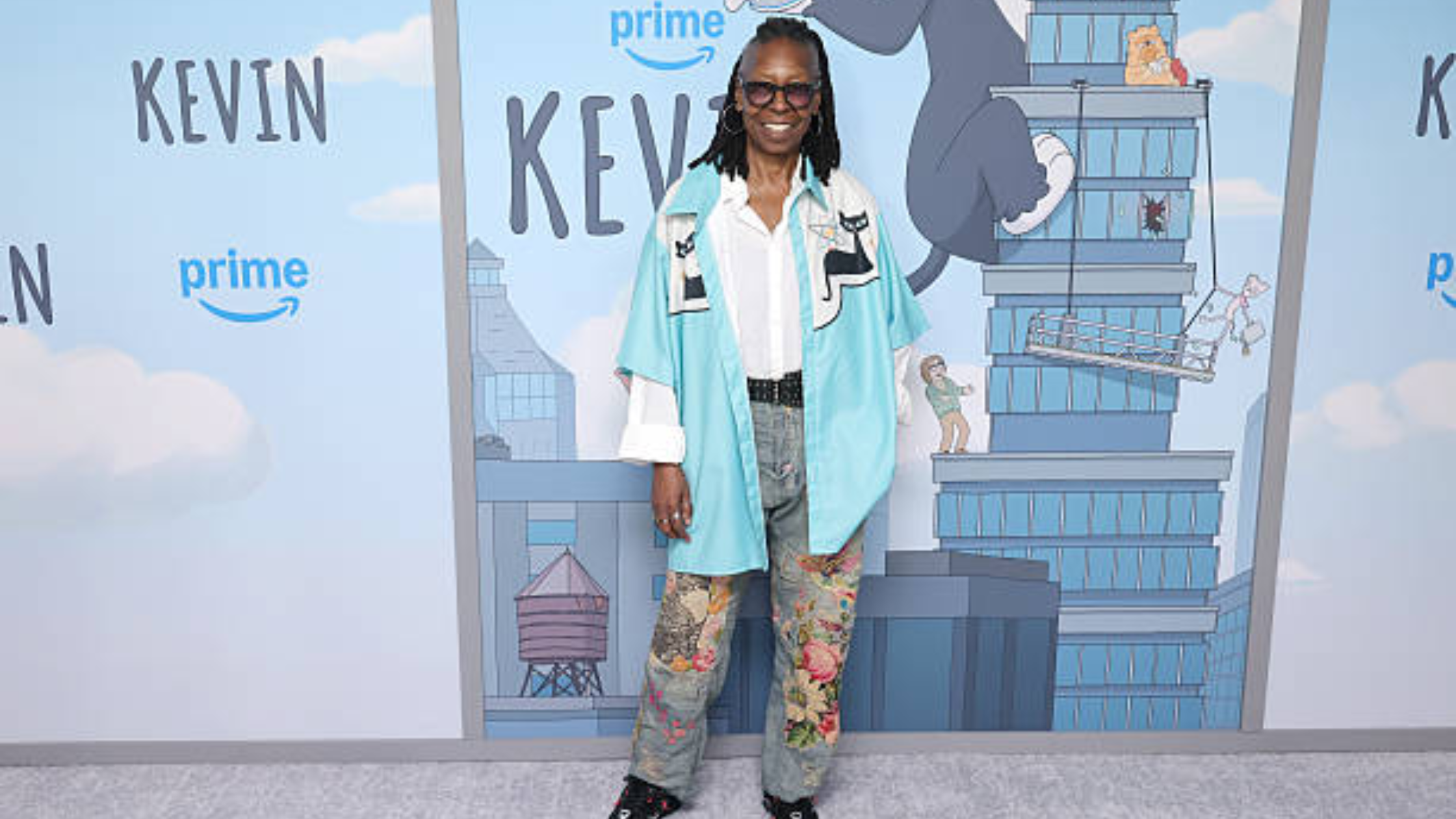 Looking Sharp in Retro Style: Whoopi Goldberg Amazon Prime’s “Kevin” Special Screening Shirt Guide