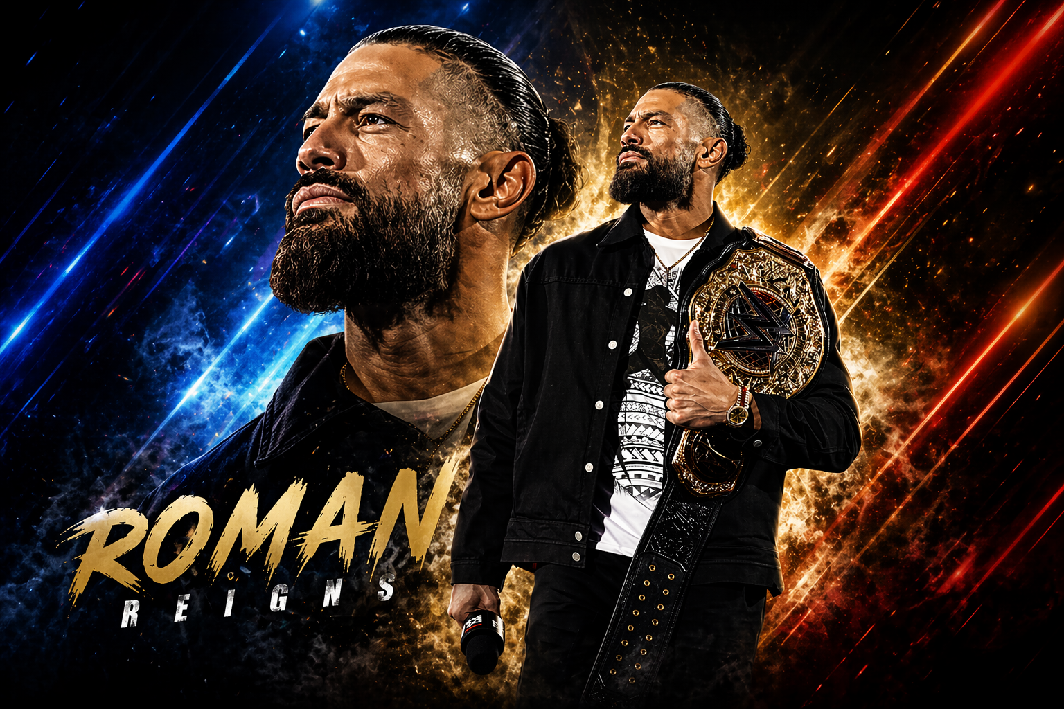 Roman Reigns Monday Night RAW Denim Jacket: How to Wear It Like a Champion