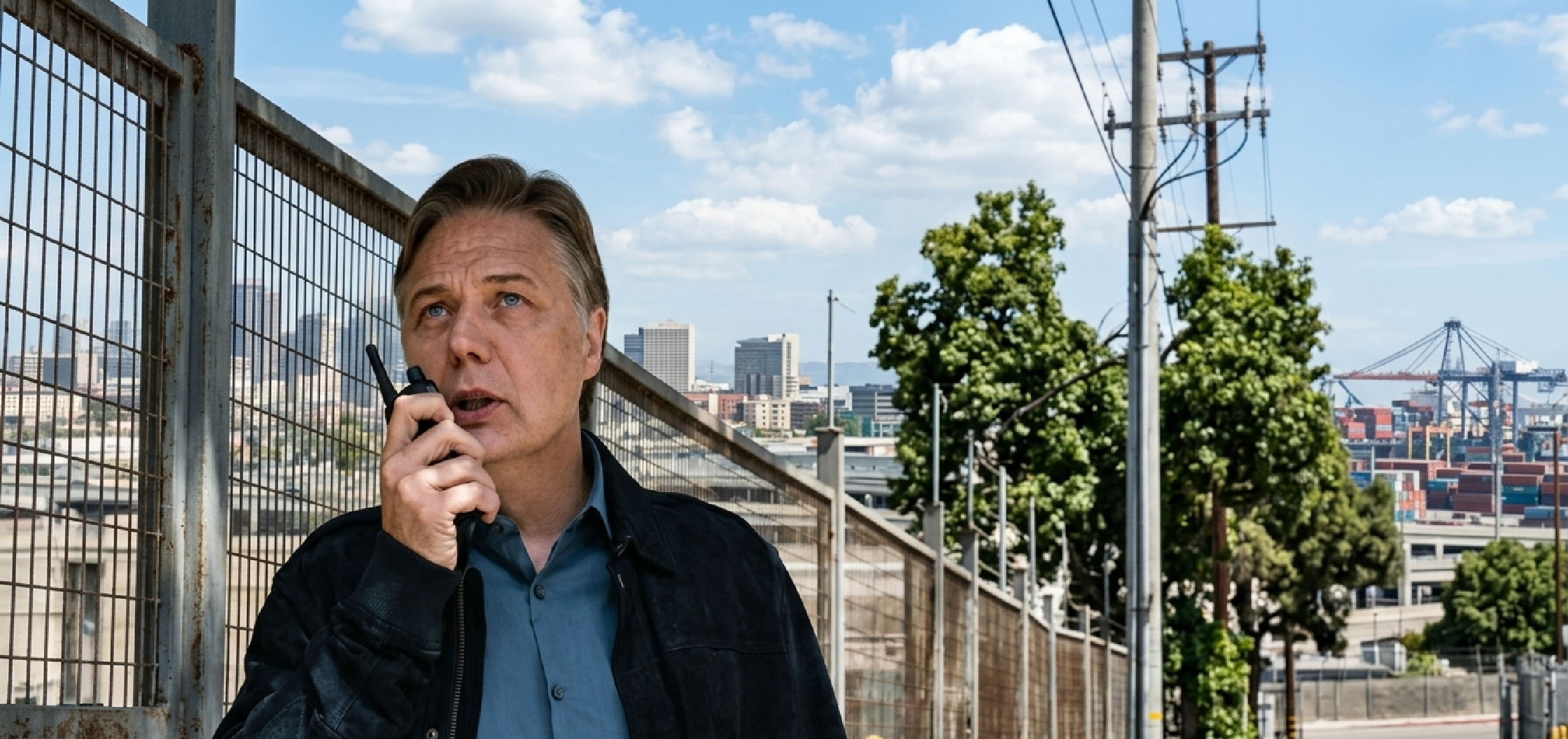 DS Kim Cardwell Criminal Record S01 black utility jacket rugged heavyweight canvas field coat with tactical military-inspired design and suede texture finish