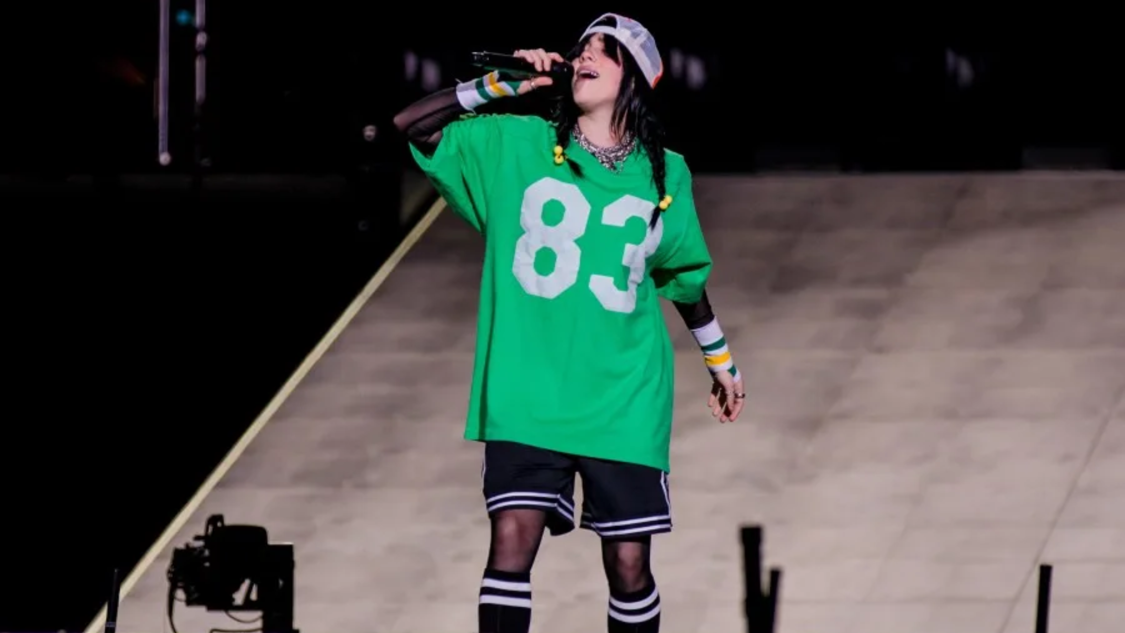 Billie Eilish 83 Green Jersey Brings Bold Streetwear Energy to Modern Fashion