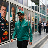 Fernando Alonso Aston Martin Monaco Green Half-Zip F1 Sweatshirt