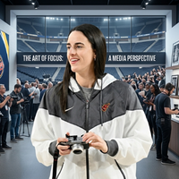 Caitlin Clark Indiana Fever white Nike Windrunner jacket styled for game-day streetwear with sporty and modern fashion look