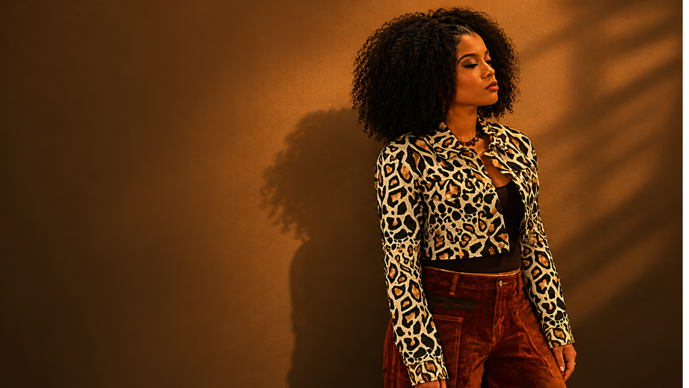 Why the Eva Thomas Leopard Cropped Jacket is the Ultimate Soap-Opera Power Piece