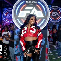 Bankroll Ni Indiana Fever v Atlanta Dream Red Cropped Leather Jacket with 23 Chest Graphic and Black White Panel Detailing