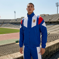 Japan EQT 2026 football jacket in blue red white with crest