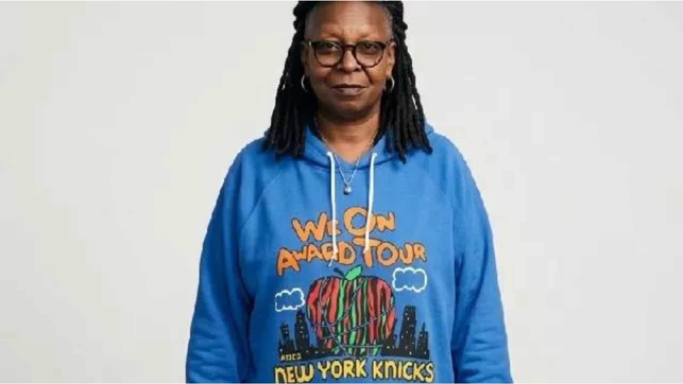 Looking for a Statement Sportswear Piece? Why the The View 2026 Whoopi Goldberg Blue New York Knicks Hoodie Is a Must-Have