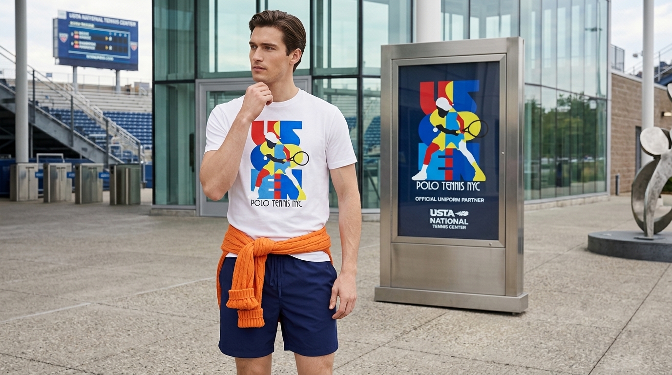US Open 2026 Classic Fit Graphic T-Shirt