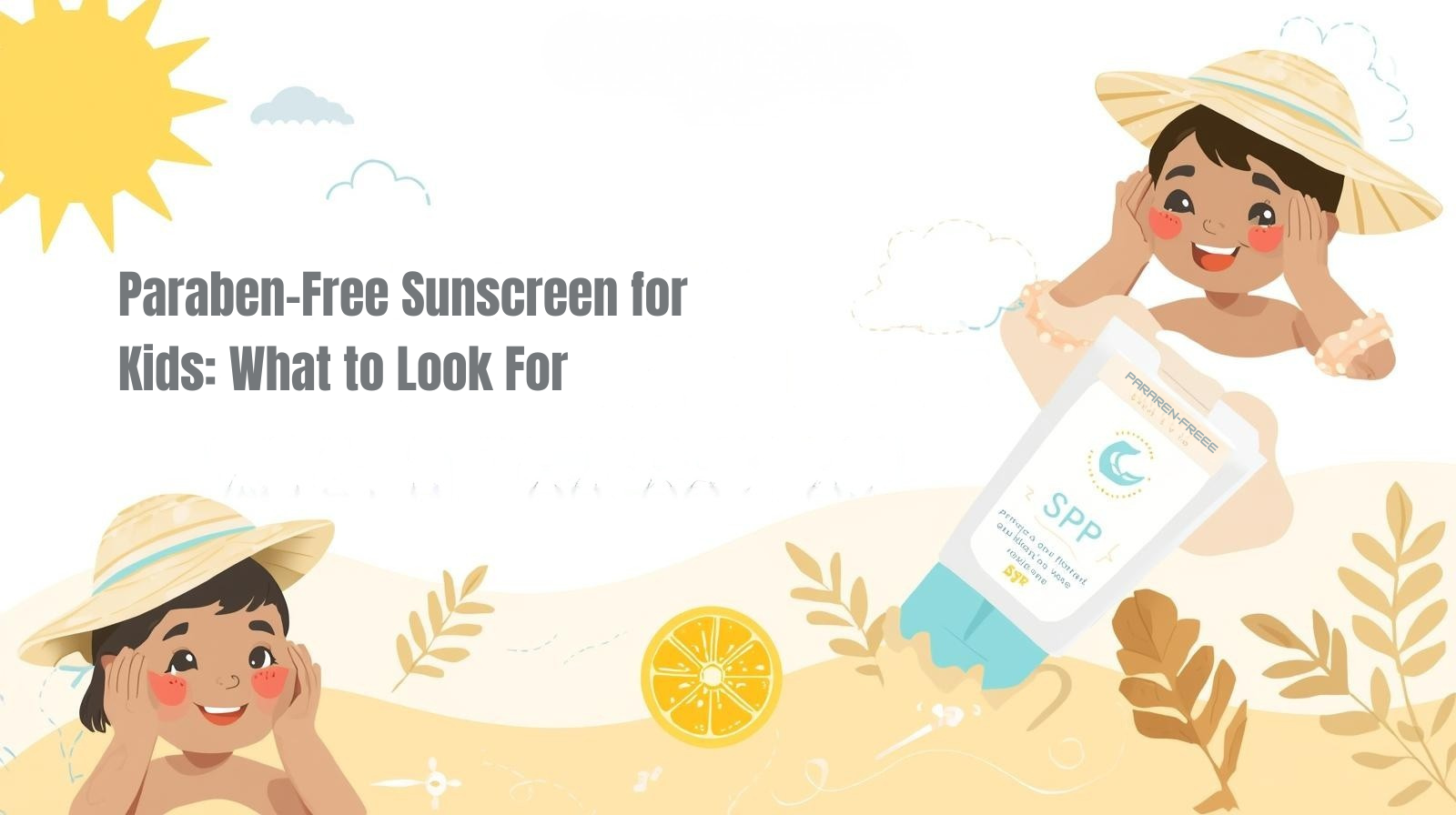 paraben free sunscreen for kids